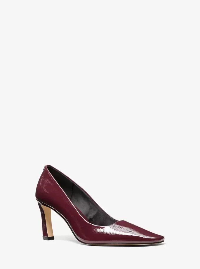 Darrah Pumps aus geknacktem Lackleder Darrah Pumps aus geknacktem Lackleder