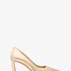 Darrah Pumps aus geknacktem Metallic-Leder