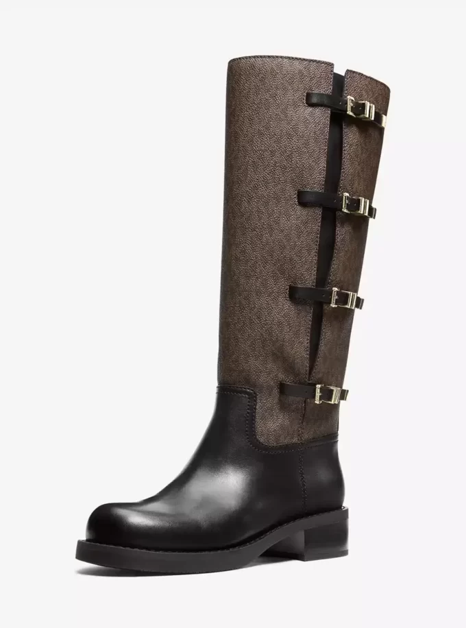 Darrington Signature Logo und Lederstiefel Darrington Signature Logo und Lederstiefel