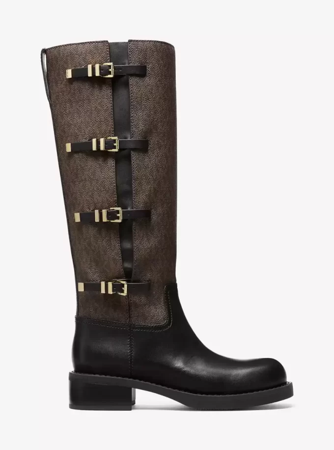 Darrington Signature Logo und Lederstiefel Darrington Signature Logo und Lederstiefel