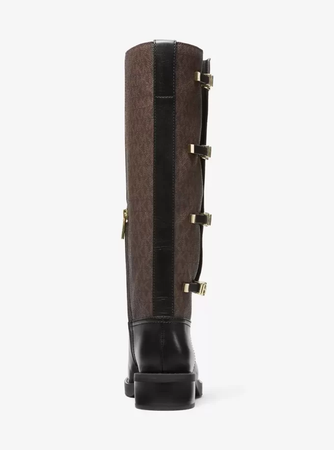 Darrington Signature Logo und Lederstiefel Darrington Signature Logo und Lederstiefel