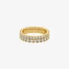 Doppelter Pavé-Ring