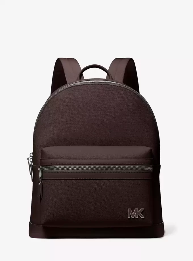 Edison Rucksack aus kratzfestem, genarbtem Leder
