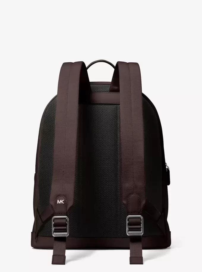 Edison Rucksack aus kratzfestem, genarbtem Leder