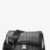 Eli MK2000 Logo Jacquard Messenger Bag