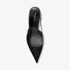 Emma Leder-Slingback-Pumps
