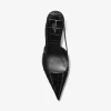 Emma Slingback-Pumps aus Leder mit Krokodilprägung Emma Slingback-Pumps aus Leder mit Krokodilprägung