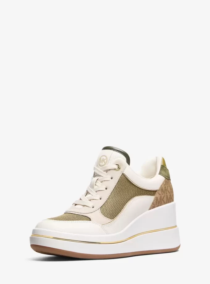 Emmy Mixed-Media Wedge Trainer Emmy Mixed-Media Wedge Trainer