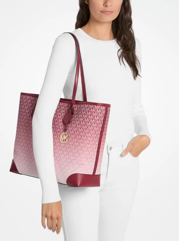 Eva Große Ombré Tragetasche mit charakteristischem Logo Eva Große Ombré Tragetasche mit charakteristischem Logo