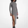 Gerafftes Kleid aus Stretchwolle Gerafftes Kleid aus Stretchwolle