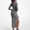 Gerafftes Kleid aus Stretchwolle Gerafftes Kleid aus Stretchwolle