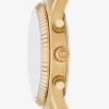 Geschenkset: Übergroße Lexington-Uhr in Goldoptik und Kartenetui aus geprägtem Leder mit Krokodilprägung Geschenkset: Übergroße Lexington-Uhr in Goldoptik und Kartenetui aus geprägtem Leder mit Krokodilprägung