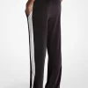 Gestreifte Velours-Trainingshose Gestreifte Velours-Trainingshose