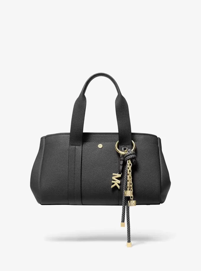 Goldfarbener und gesprenkelter Kordel-Taschenanhänger Goldfarbener und gesprenkelter Kordel-Taschenanhänger
