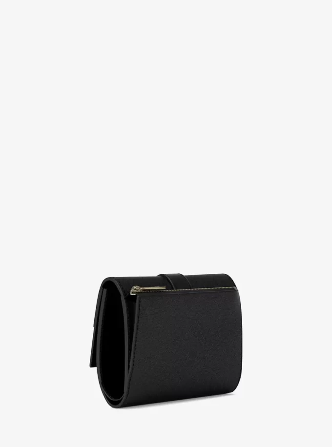 Greenwich Medium Saffiano Leder-Dreifach-Geldbörse