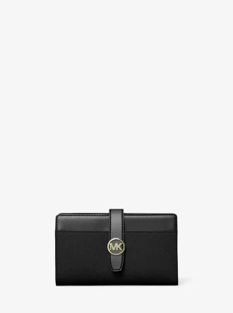 Greenwich Medium Saffiano Ledergeldbörse