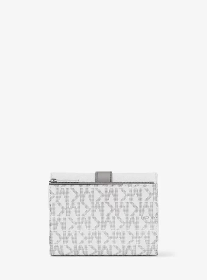 Greenwich Medium Signature Logo Trifold Wallet Greenwich Medium Signature Logo Trifold Wallet