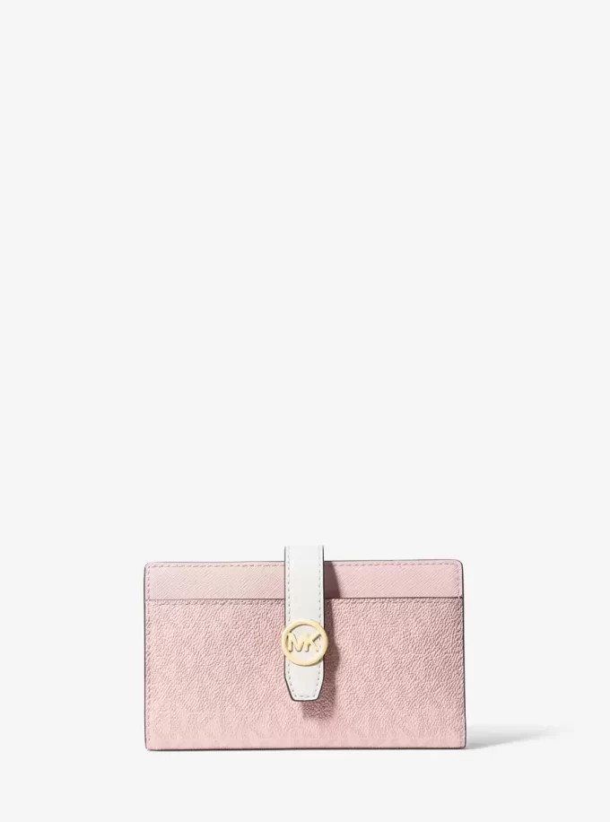 Greenwich Medium Signature Logo Wallet
