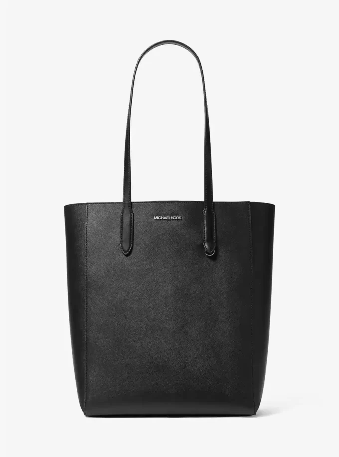 Große Vincent-Tragetasche aus Saffiano-Leder mit Kartenetui