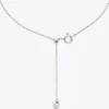 Halskette aus edelmetallplattiertem Sterlingsilber mit Zirkonia Halskette aus edelmetallplattiertem Sterlingsilber mit Zirkonia