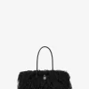 Hamilton Moderne kleine Handtasche aus Kunstfell