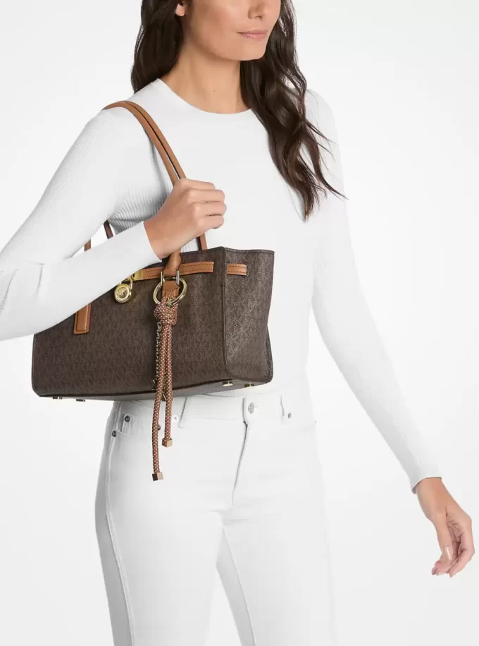 Hamilton Moderne Kleine Handtasche mit Signature-Logo