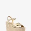 Hannah Keilsandalen aus Metallic-Nylonmischung Hannah Keilsandalen aus Metallic-Nylonmischung