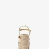 Hannah Keilsandalen aus Metallic-Nylonmischung Hannah Keilsandalen aus Metallic-Nylonmischung