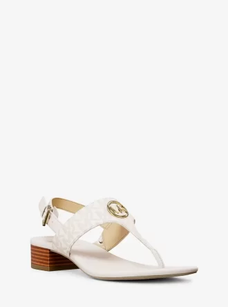 Hannah Signature Logo T-Riemen-Sandale