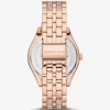 Harlowe Pavé Roségoldfarbene Uhr
