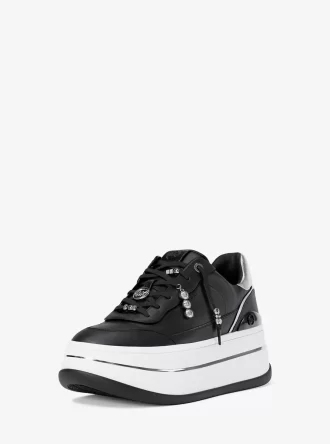 Hayes Plateau-Sneaker aus verziertem Leder