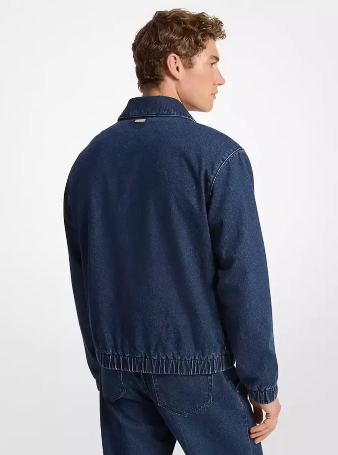 Hemdjacke aus Stretch-Denim Hemdjacke aus Stretch-Denim