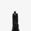 Houston Leder-Ankle-Boot mit Blockabsatz