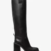 Houston Lederstiefel mit Blockabsatz Houston Lederstiefel mit Blockabsatz