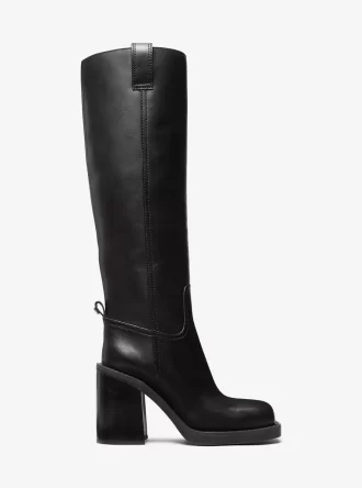 Houston Lederstiefel mit Blockabsatz