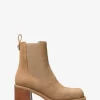 Houston Wildleder-Ankle-Boot mit Blockabsatz