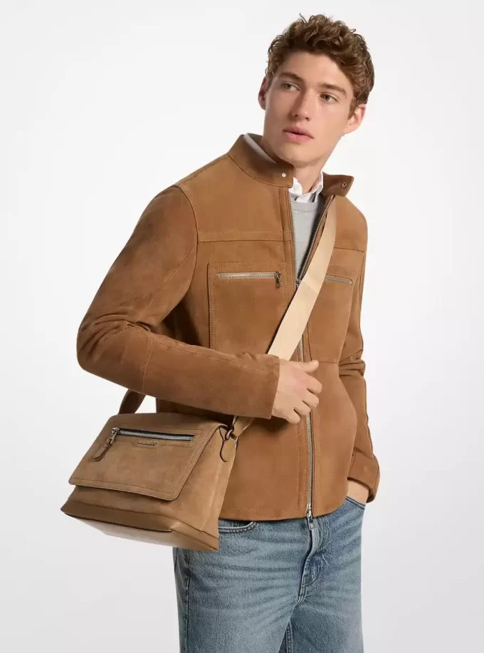 Hudson Kleine Umhängetasche aus Wildleder Hudson Kleine Umhängetasche aus Wildleder