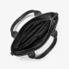 Hudson Leder- und Logo-Arbeitstasche