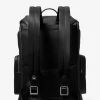 Hudson Rucksack aus genarbtem Leder