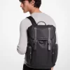 Hudson Rucksack aus genarbtem Leder