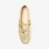Indy Flex Ballerinas aus geknacktem Metallic-Leder