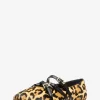 Indy Flex Ballerinas aus Kalbsfell mit Leopardenmuster