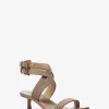 Irene Wildleder-Sandalen mit Kitten-Heel