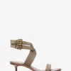 Irene Wildleder-Sandalen mit Kitten-Heel
