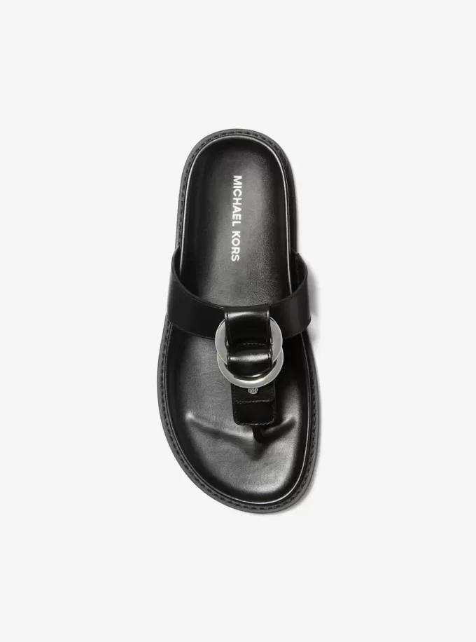Jaden Leder-Zehentrenner-Sandalen Jaden Leder-Zehentrenner-Sandalen