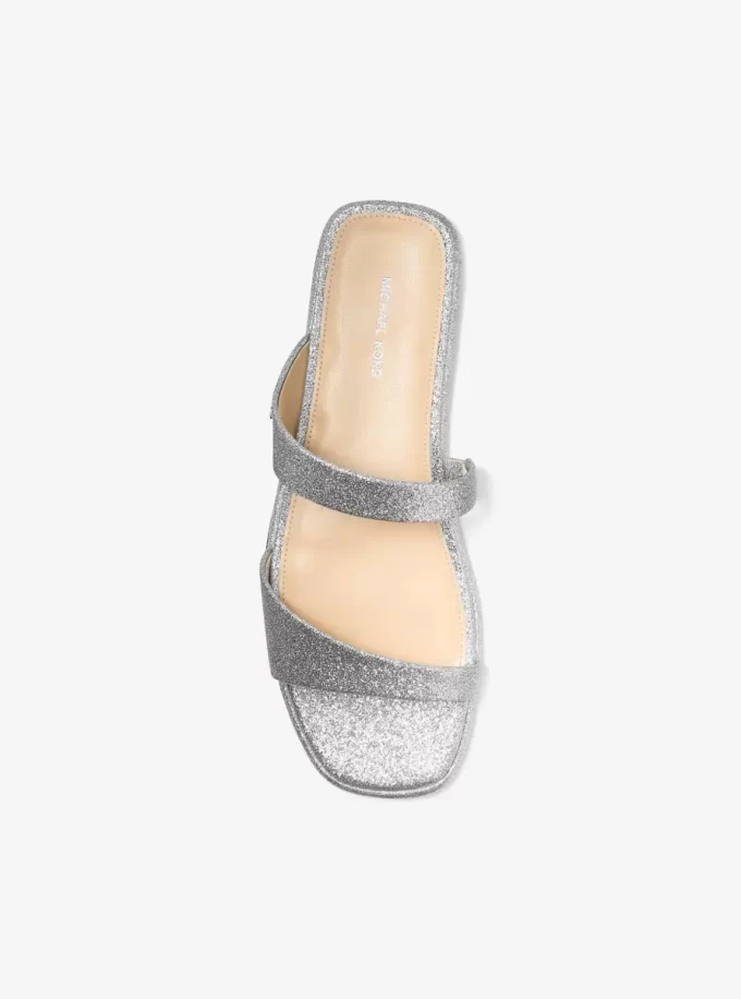 Jaida glitzernde Ledersandale Jaida glitzernde Ledersandale