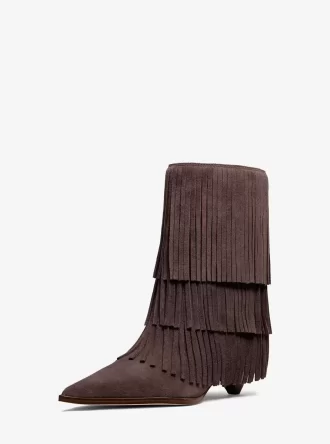 Jayla Fransen-Wildlederstiefel