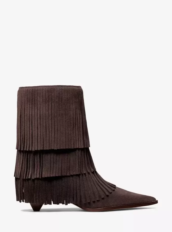 Jayla Fransen-Wildlederstiefel