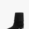 Jayla Wildleder-Fransenstiefelette