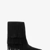 Jayla Wildleder-Fransenstiefelette